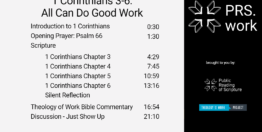 1 Corinthians Chapters 3-6: All Can Do Good Work (21 minutes)